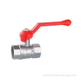 Brass full port ball valve with zinc alloy handle